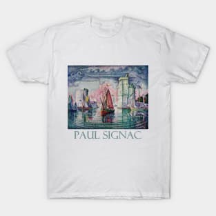 The Port of La Rochelle by Paul Signac T-Shirt